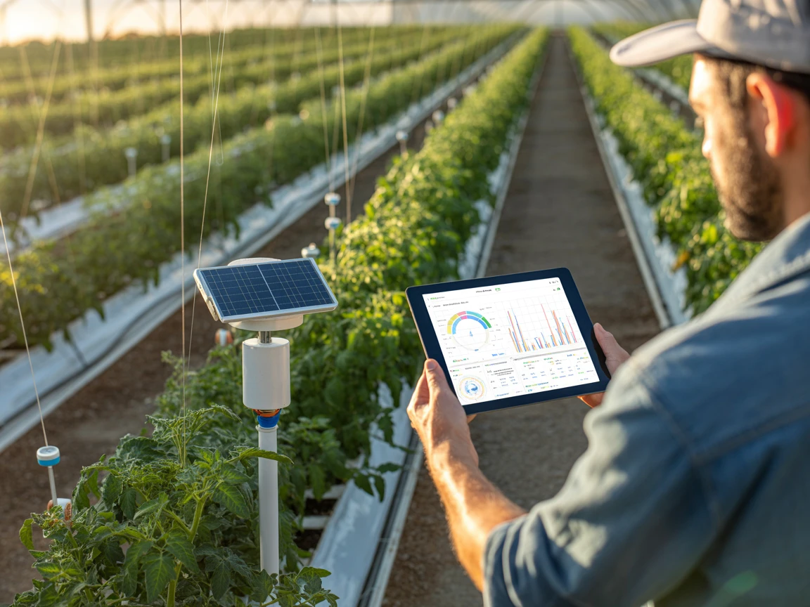 Akıllı Sulama ve Sera Otomasyon Sistemi - Antalya'da Modern Tarım Teknolojisi